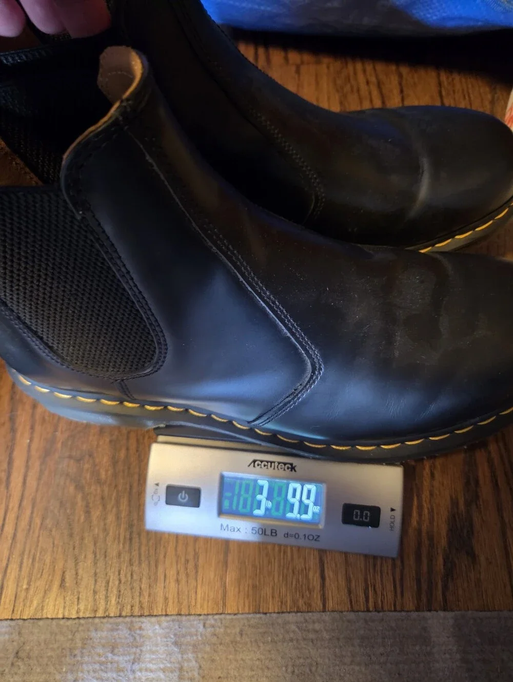 Dr. Martens 2976 Chelsea Boot Smooth Black Leather Men's 12